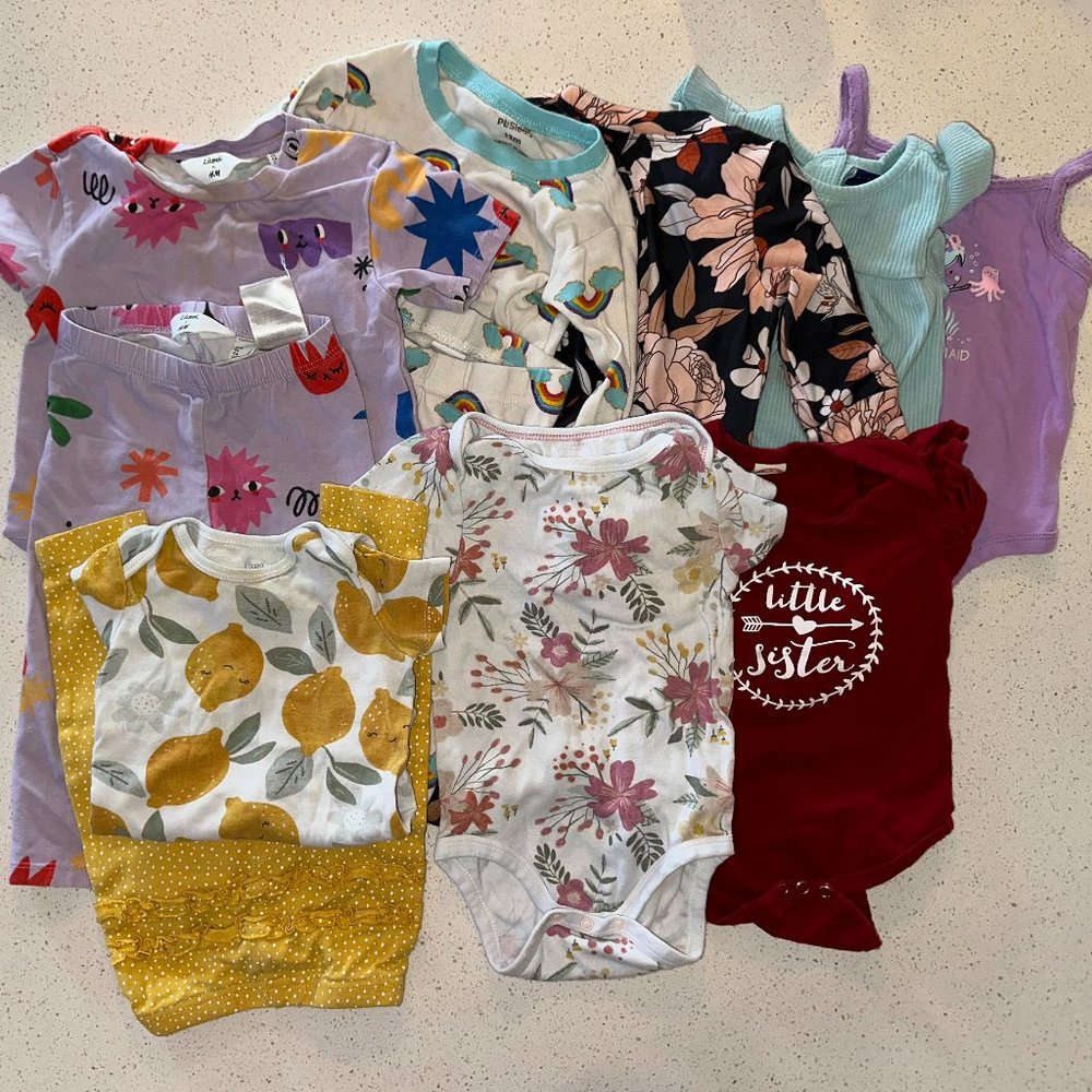 Baby Girl Outfits Size 12mo